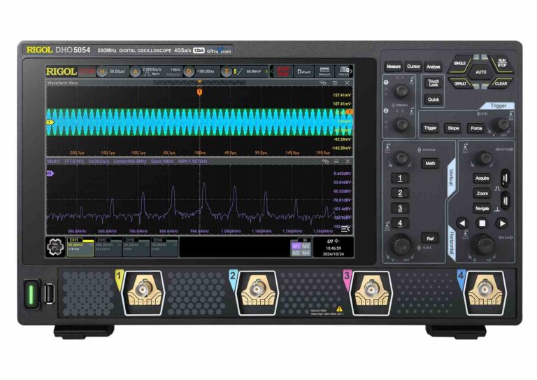 RIGOL DHO5054 12 bit, 4Ch, 500MHz, 4GSa/s High Resolution Oscilloscope